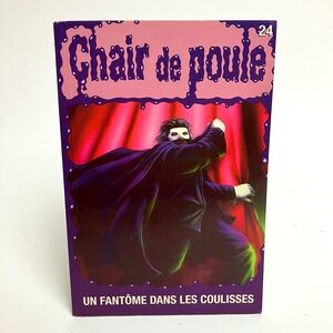 Chair de poule #24 1995 Goosebumps 90s R.L. Stine French Book Quebec Heritage